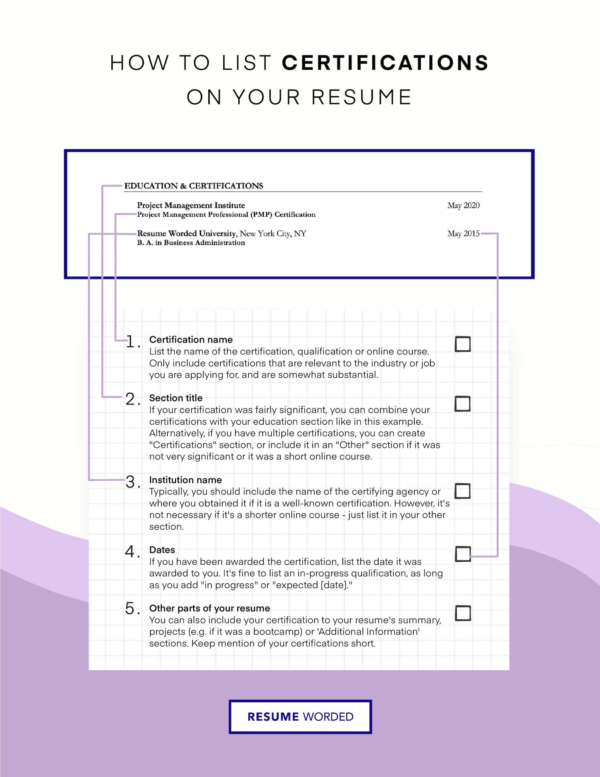 Get marketing-related certification. - Marketing Communications Manager Resume