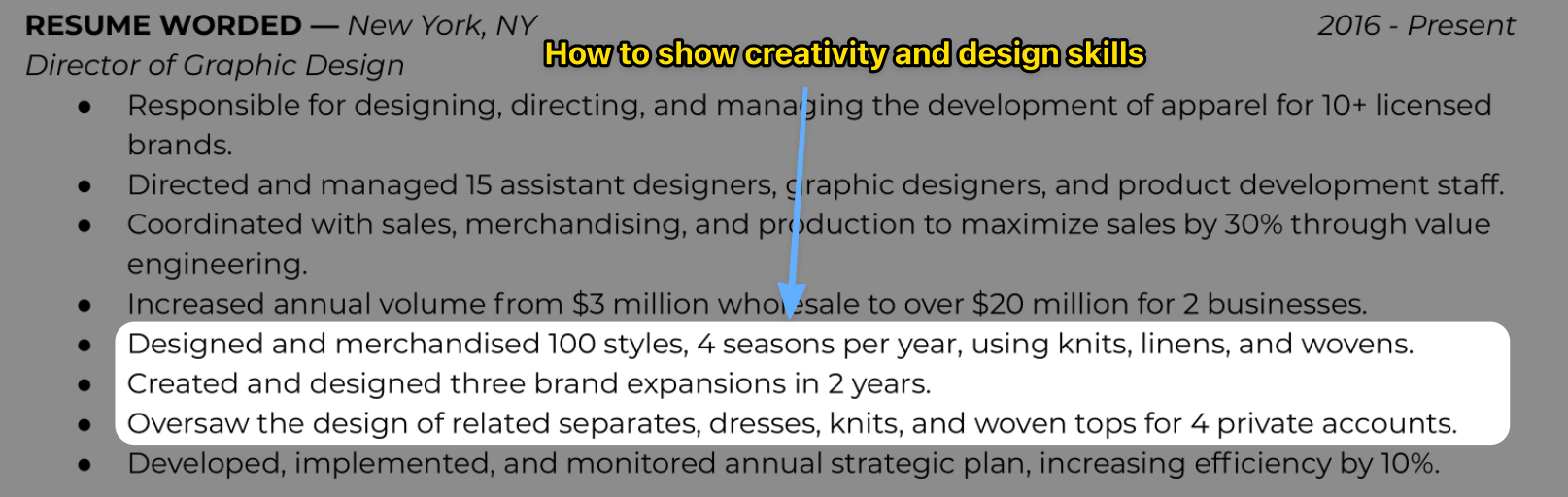 Showcase your creative process and portfolio - 3D Game Artist Resume