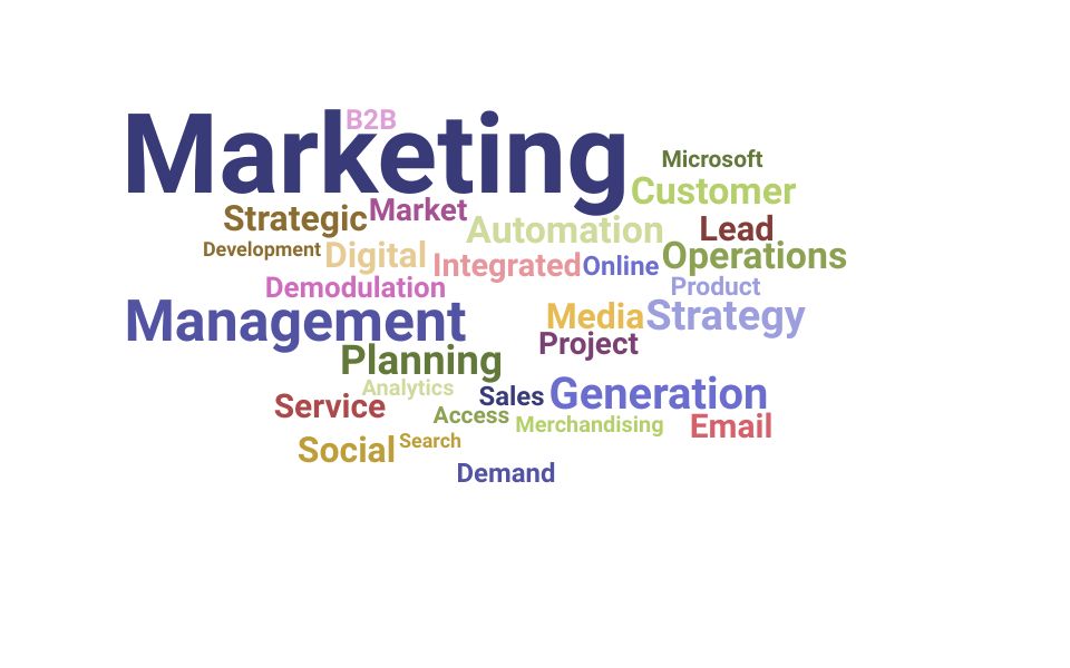 Top Director of Marketing Skills and Keywords to Include On Your Resume